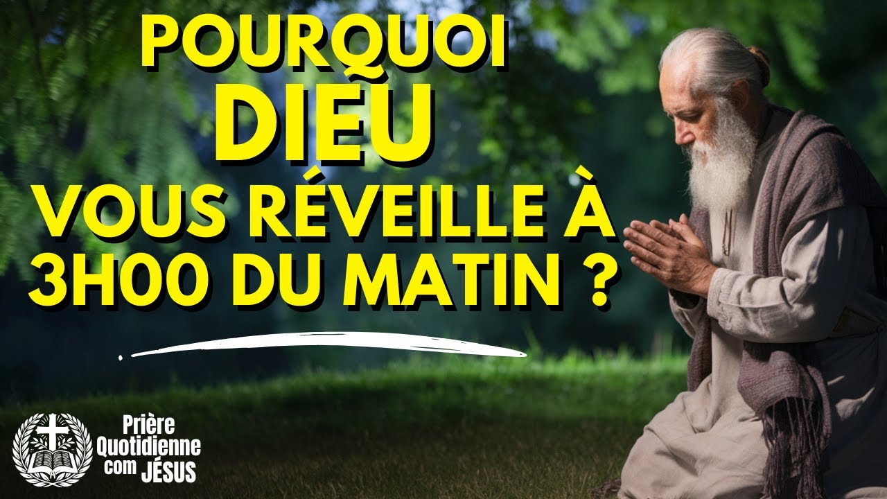 Pourquoi Dieu Peut Vous Appeler à 3H00 du Matin ! Réflexion Chrétienne ...