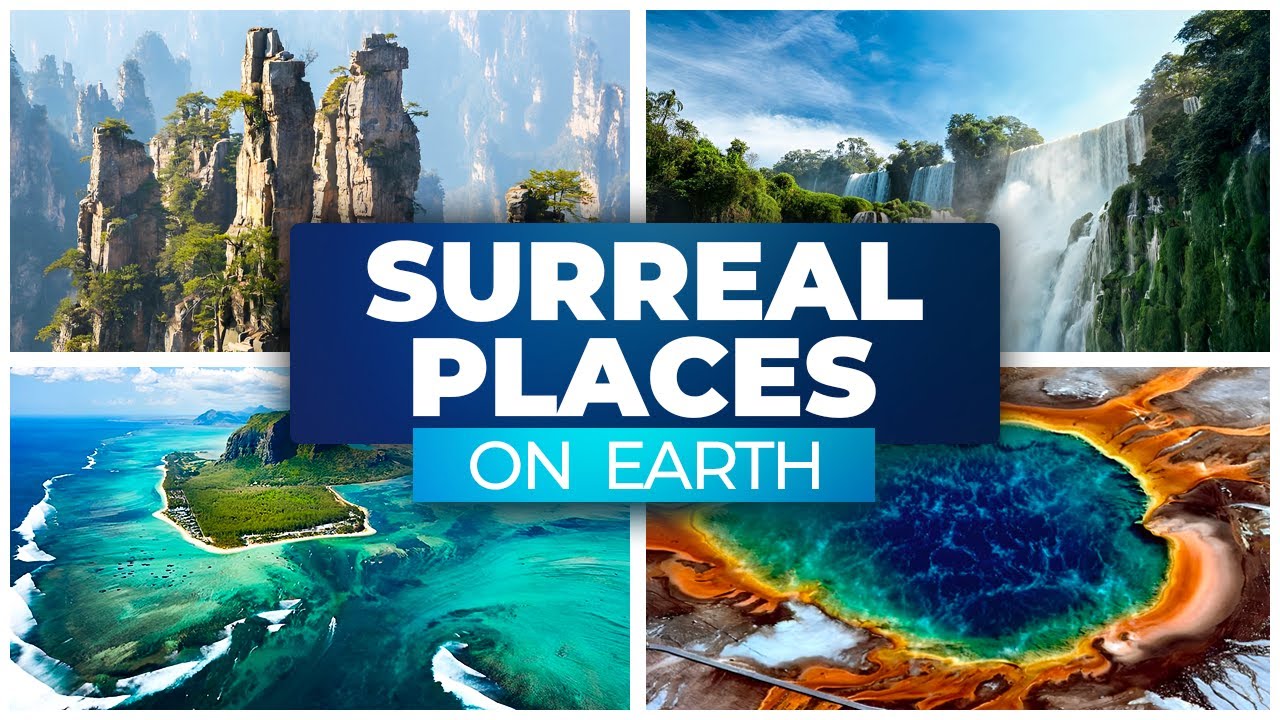 10 Most Surreal Places You Won't Believe Exist Around The World A