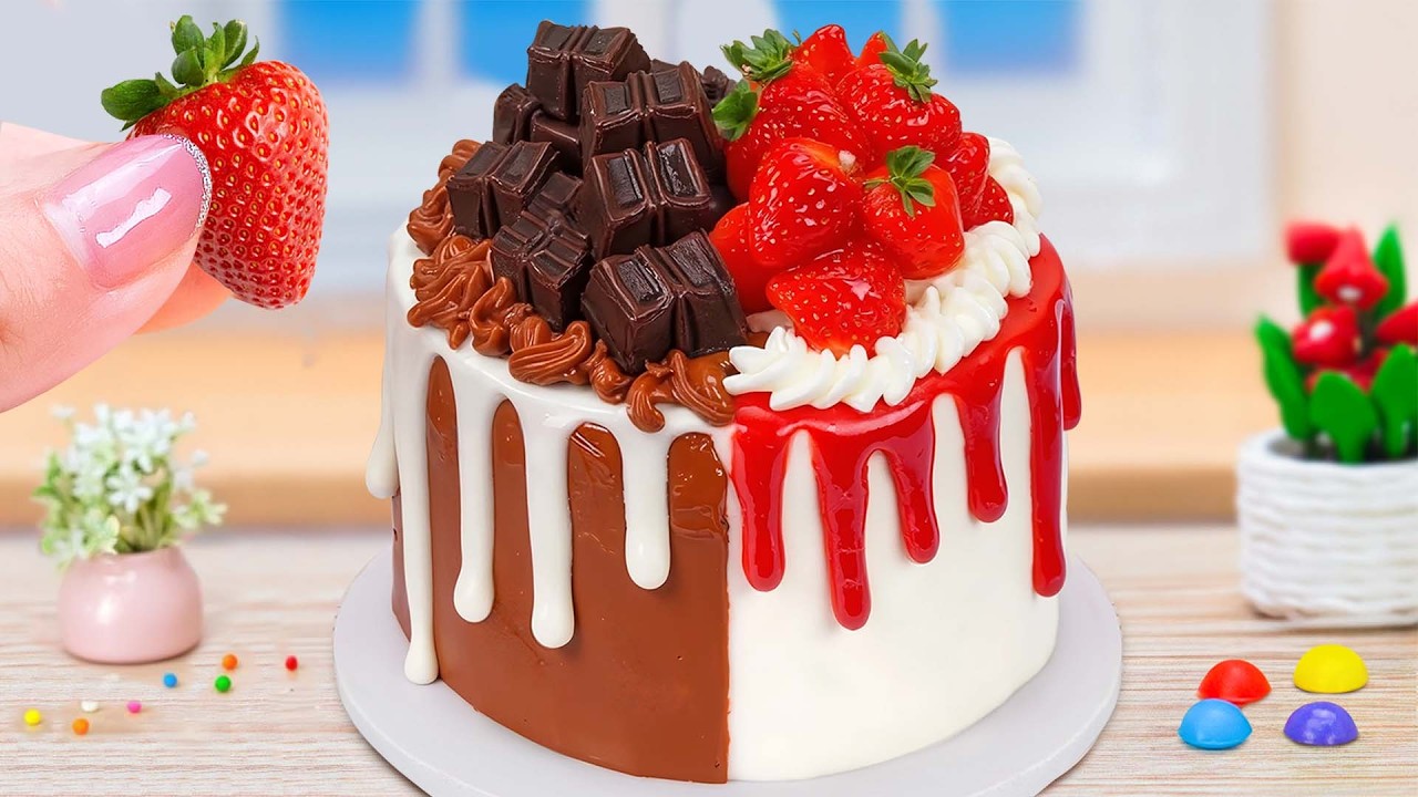 🍰 1000+ Chocolate Cake Decorations You’ve Never Seen Before🍰Satisfying ASMR Mini Cake