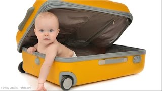 viajar con bebé ¡cómo hacer la MALETA! - YouTube