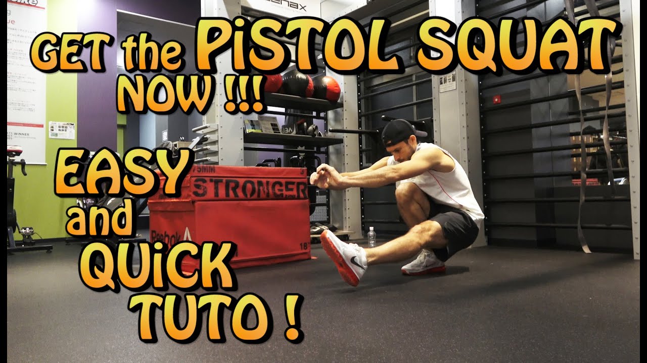 How to PiSTOL SQUAT | Easy TUTORIAL - YouTube