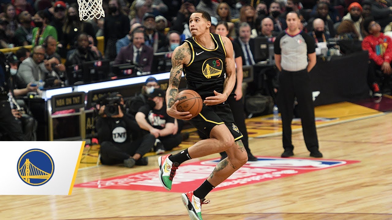 Juan Toscano-Anderson made Dub Nation proud in 2022 dunk contest