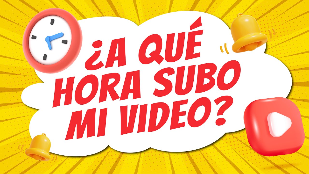 🚀 Los MEJORES Horarios para Subir tus Videos a YouTube y AUMENTAR tus ...