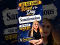 ALL SSC EXAMS Word of the Day Sanctimonious याद करने की एकमात्र ट्रिक By Smriti Ma'am #shortsfeed