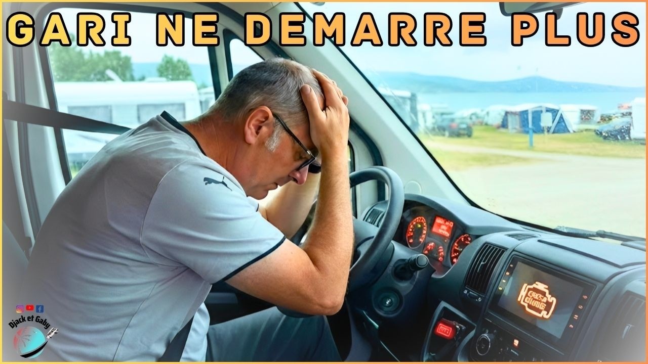 Impossible de démarrer ? Nos conseils #91 #campingcar #batteries #chargeur #djacketgaby #camping-car