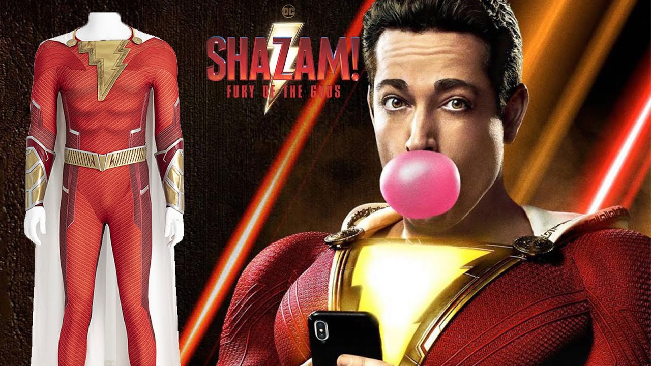 Shazam! 2 Fury of the Gods Billy Batson Cosplay Suit