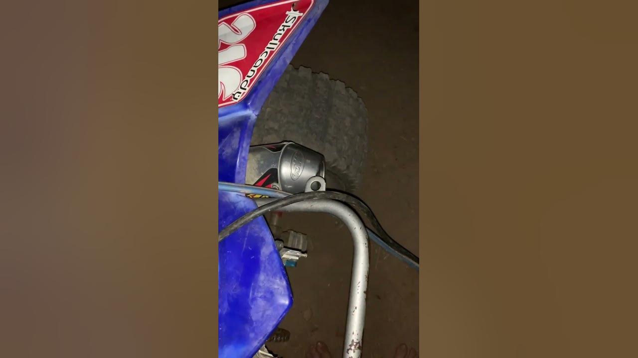 need help 2004 yfz450 got spark and isin time getting gas but it won’t