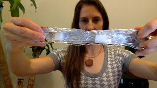How to: Making a foil mould for suppositories