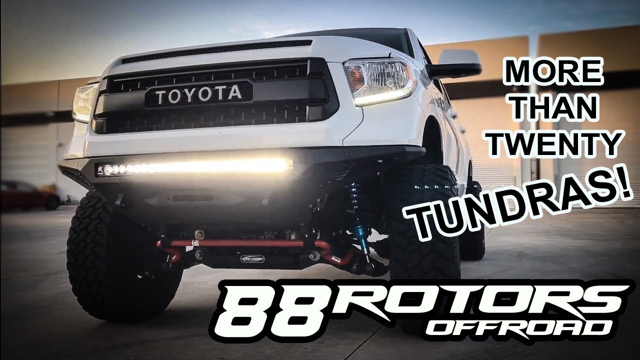 Over 20 Lifted & Modified Toyota Tundra Trucks!