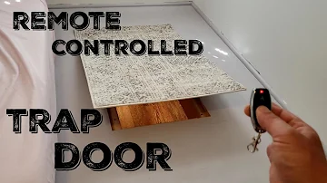 How To Make A Remote Controlled Secret Trap Door