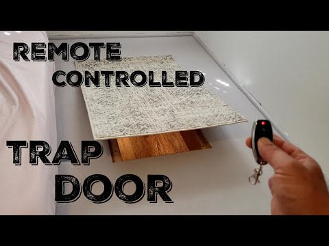 How To Make A Remote Controlled Secret Trap Door