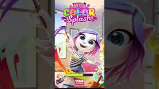 Talking Angela Color Splash Gameplay Android ios  screenshot 4