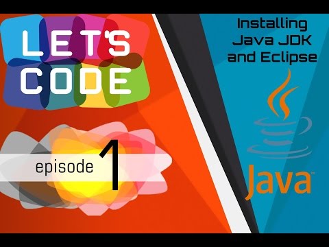 Installing Java JDK and Eclipse