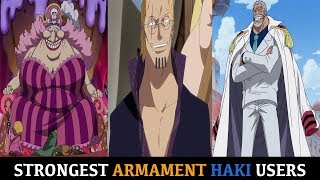 Top 10 Strongest Armament Haki Users in One piece