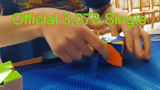 Official 3.078 Skewb Single!   BA Cube Fest 2018 @DailyCuber