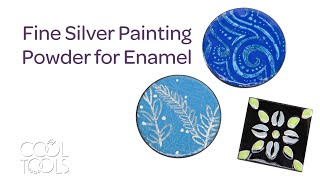 Fine Silver Painting Powder for Enamel | Cool Tools - Paint with Real Silver on Vitreous Enamel