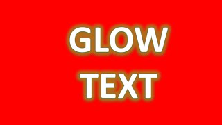 How To Make Text Glow In Google Slides