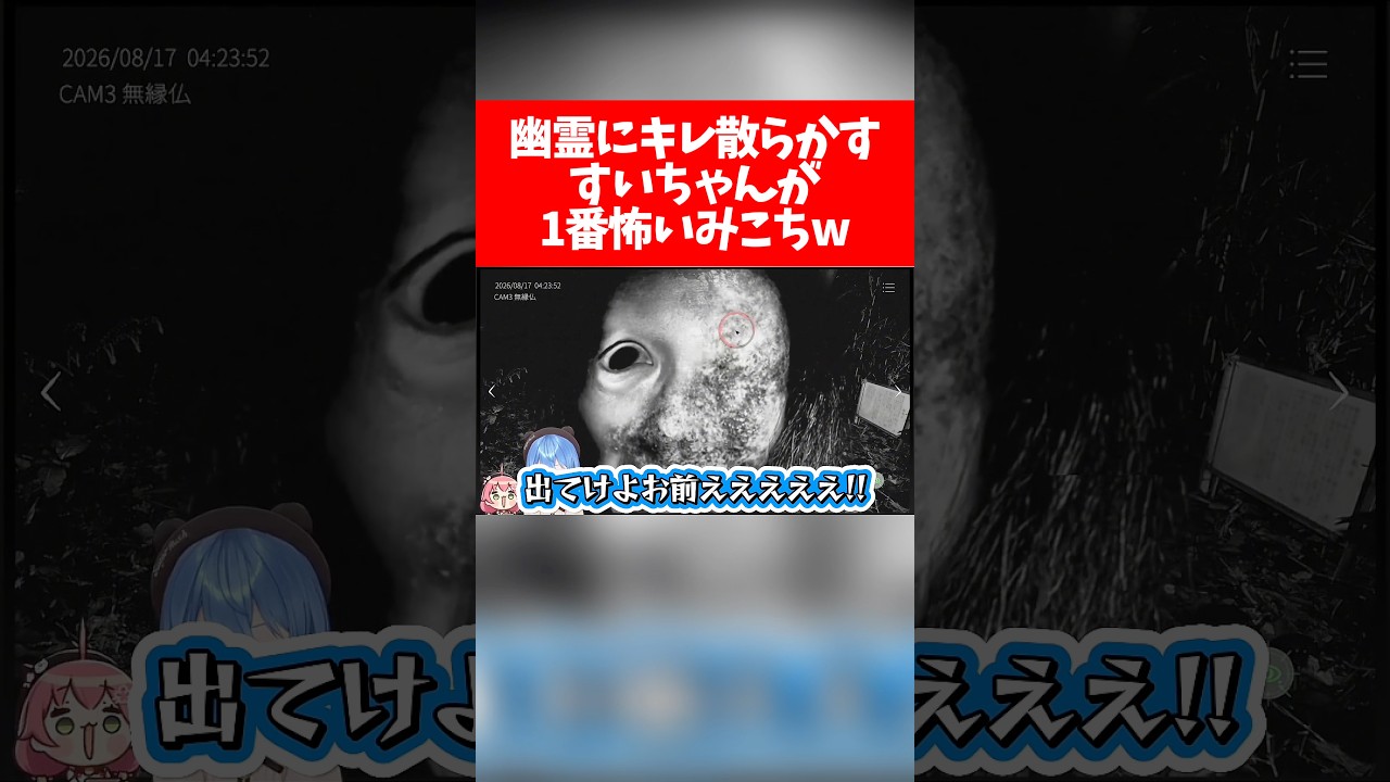 【miComet】幽霊にキレ散らかすすいちゃんが1番怖いみこちw【ホロライブ切り抜き/星街すいせい/さくらみこ/JSP3】