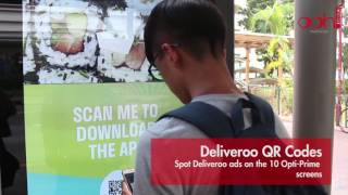Mediacorp OOH Media - Deliveroo Campaign