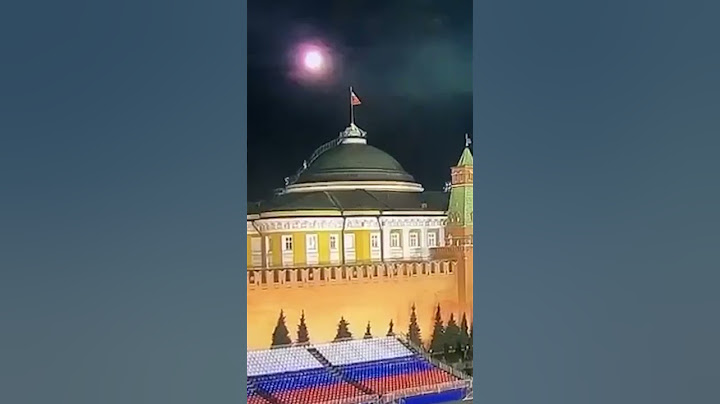 МОМЕНТ прилета по КРЕМЛЮ