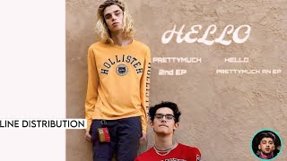 PRETTYMUCH - Hello ~ Line Distribution