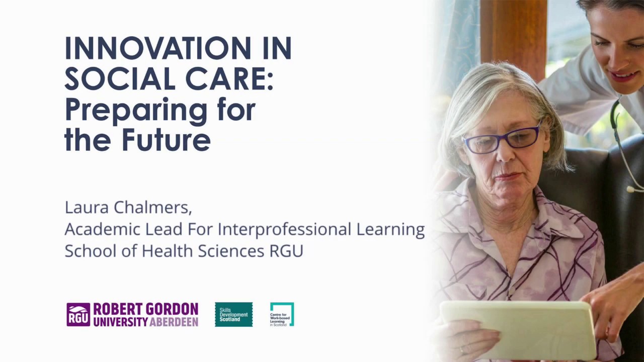 Laura Chalmers. RGU Social Care YouTube