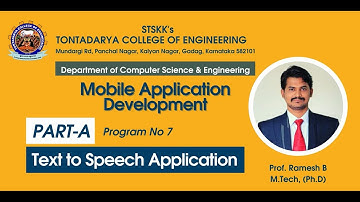 Android Application for Text to Speech