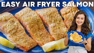 Easy Air Fryer SALMON RECIPE - Under 15 Minutes