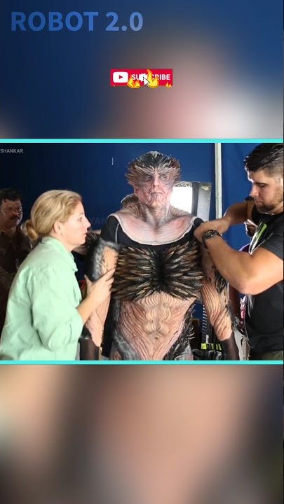 Robot 2.0 Akshay Kumar Makeup 🤯