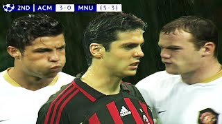 This Semifinal Should Have Been Illegal ● AC Milan vs Manchester United 2006/07