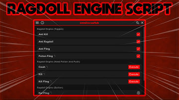 NEW BEST Ragdoll Engine Script - (ROBLOX)