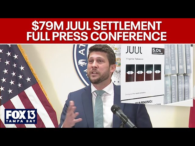 Florida wins $79M JUUL settlement