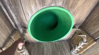 Shrek’s FARTING SLIDE Outhouse POV - Universal Orlando