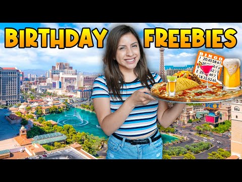 FREE Things to Get On Your BIRTHDAY in LAS VEGAS