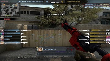 CS GO Just Warm Up with M4A4 Evil Daimyo  !!!