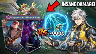 GLOBAL YIN VS GLOBAL MARKSMAN — THE CRAZIEST MATCH (ABSOLUTE CHAOS) | Mobile Legends