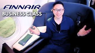 12 Hours in Finnair Business Class  ✈️ Helsinki to Seoul AirLounge Review