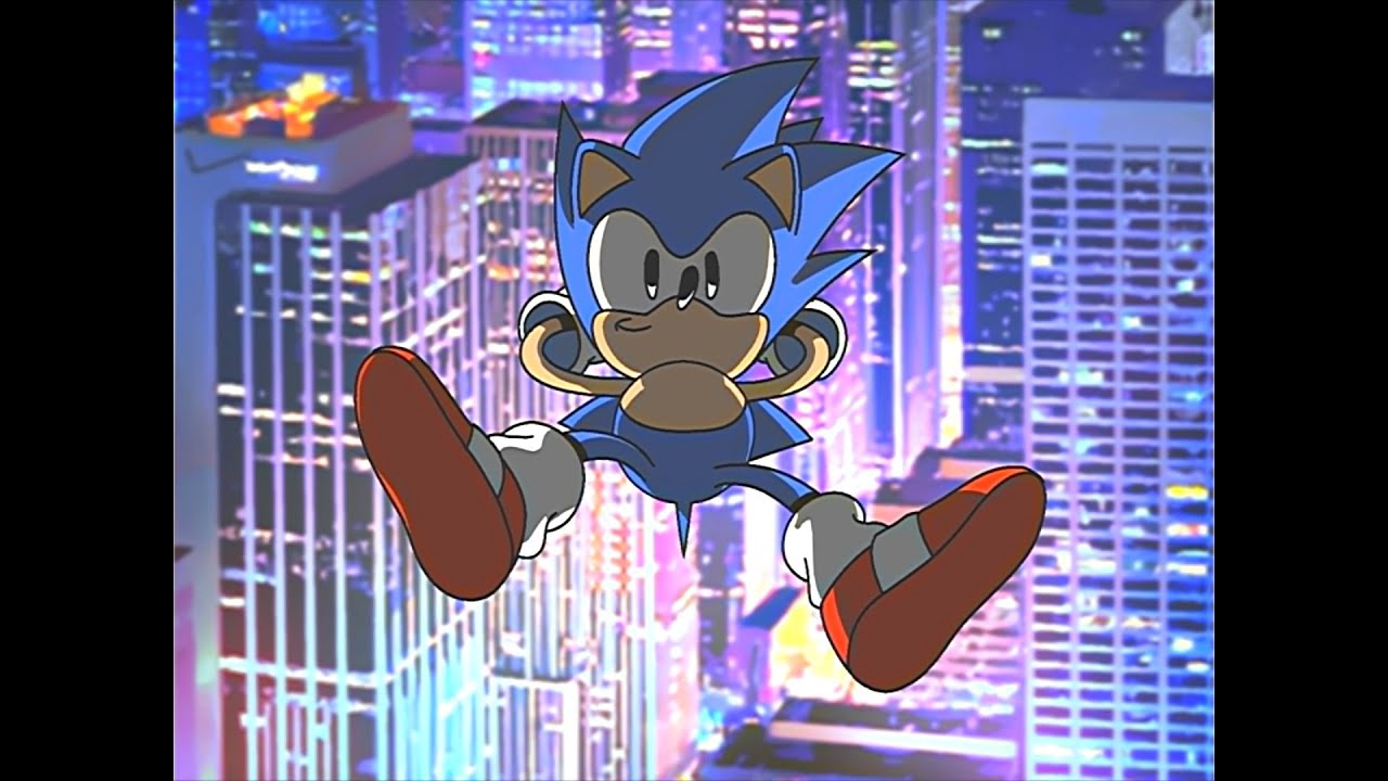 Sonic Movie but it's an anime (timelapse)