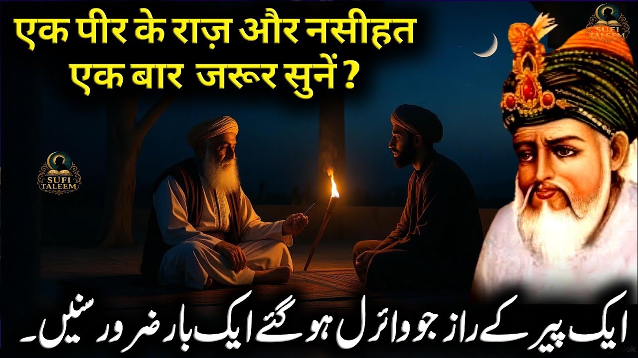 Peer Ka Raaz: Ek Nasihat Jo Aaj Viral Ho Jaye! 🔥🙏