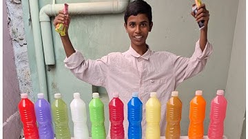 Best of compilation video of entertaining bottle color matching challenge game ever