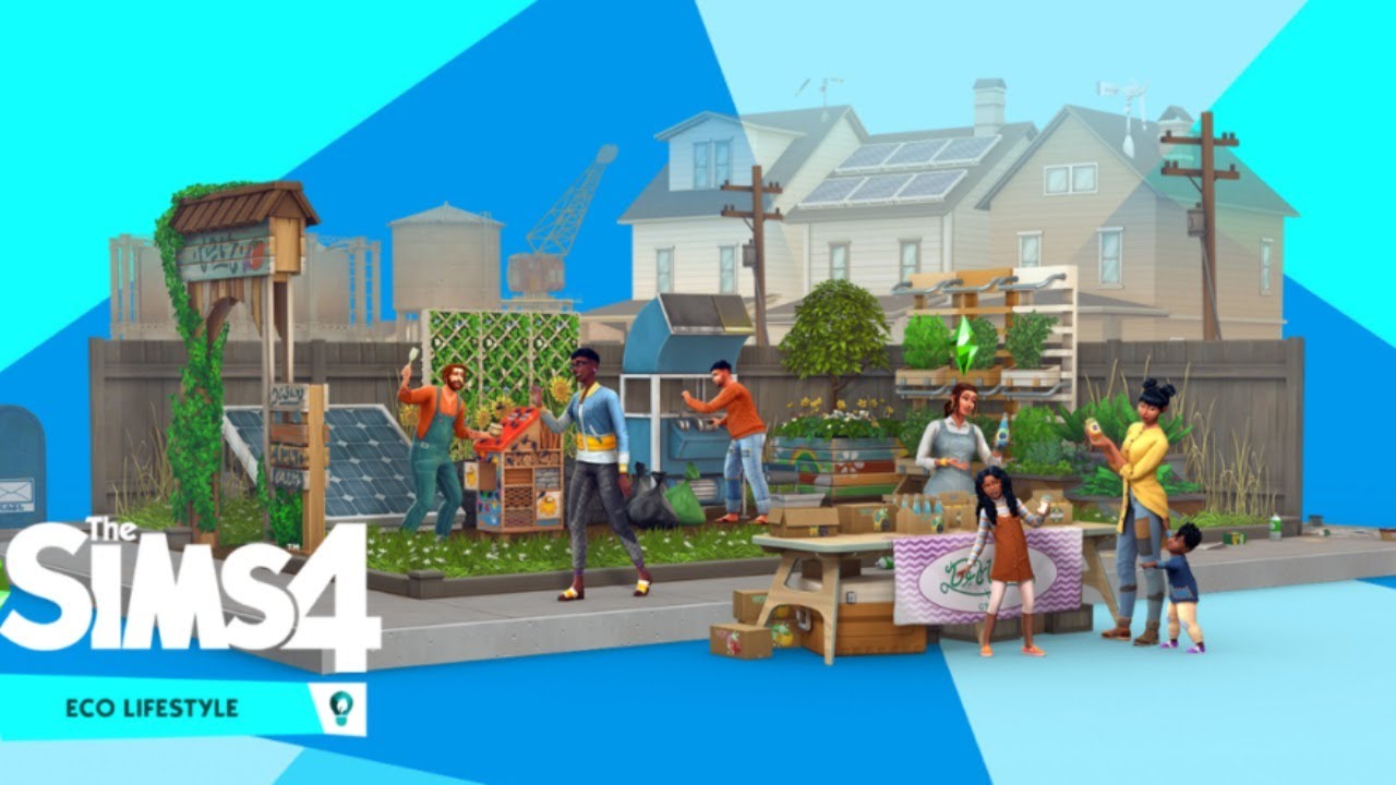 NEW Eco Lifestyle DLC The Sims 4 Eco Living Gameplay YouTube