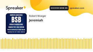 Jeremiah - Berean Standard Bible (BSB) Audio Bible