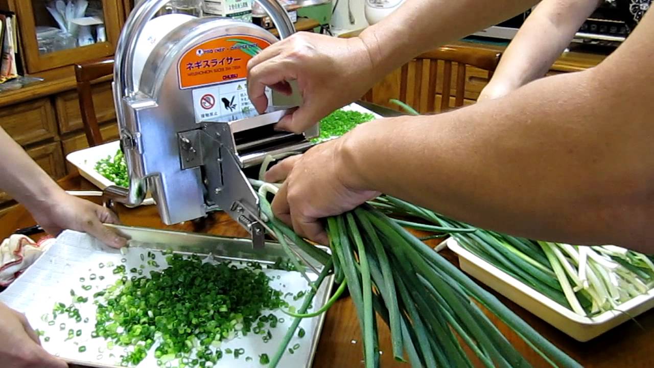 ネギスライサー SW－820A ネギ切 業務用スライサー 同画像が複数載せ