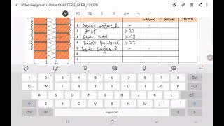 #Video 7 : Thermal Conductivity U Value Manual Calculation Part 1
