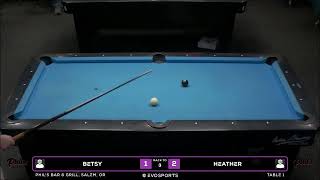 BETSY vs HEATHER - PHIL'S BAR & GRILL - TABLE 1 | EvoSports