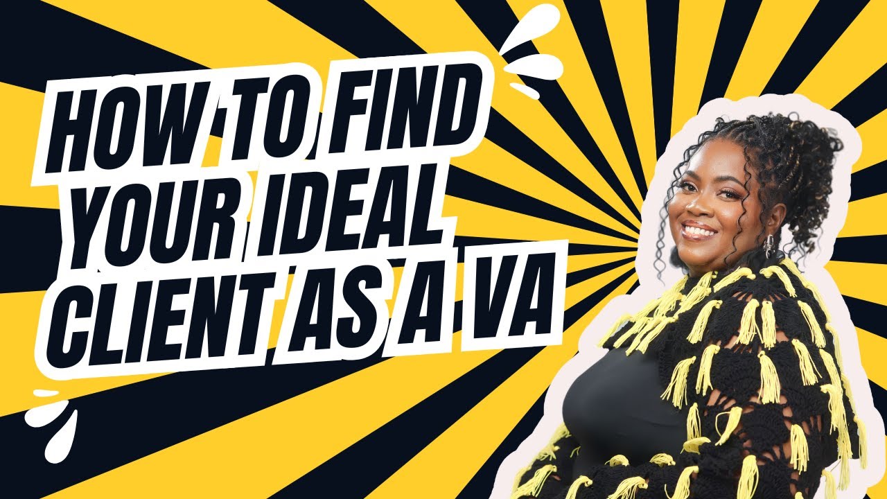 How to find your Ideal Clients as a Virtual Assistant - YouTube