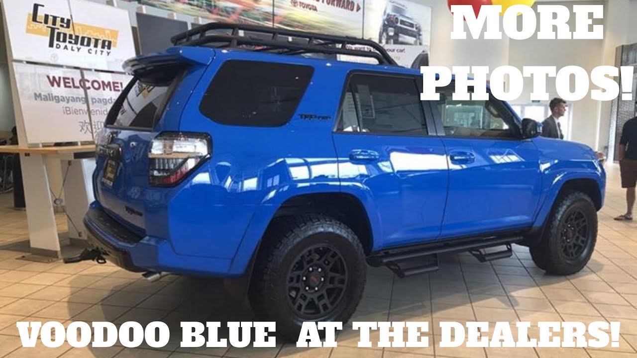 More Photos 19 Voodoo Blue 4runner Trd Pro Youtube