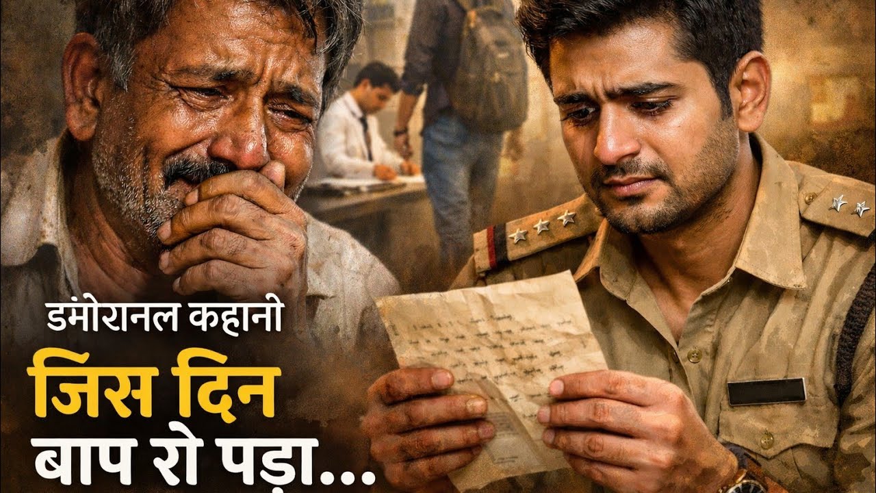 जिस दिन बाप रो पड़ा… 😭 | Heart Touching Emotional Story | GG Kahani Junction