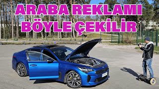Araba Reklami Böyle Çeki̇li̇r