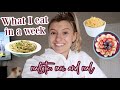 WHAT I EAT IN A WEEK: as a student // realistic + honest